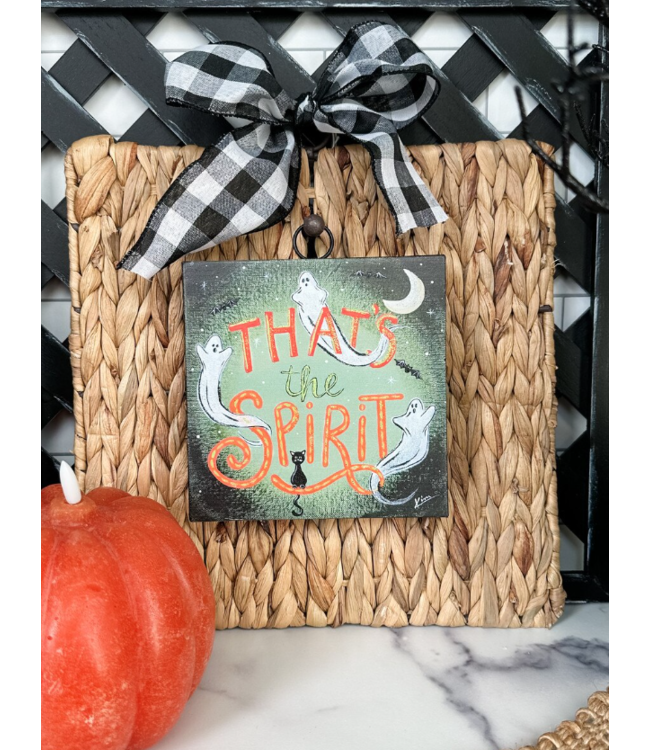 Round Top Mini "That’s The Spirit" Print