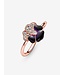 Pandora Deep Purple Pansy Flower Ring FINAL SALE