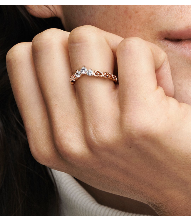 Pandora Regal Swirl Tiara Ring FINAL SALE