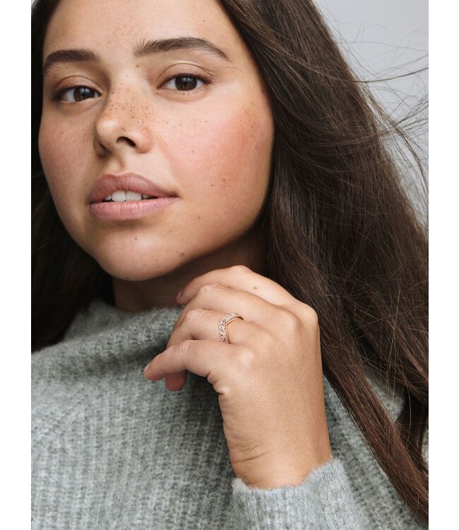 Pandora Sparkling Marquise Double Wishbone Ring FINAL SALE