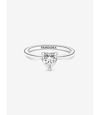 Pandora Sparkling Heart Solitaire Ring FINAL SALE