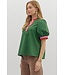 Evie Hunter Green Blouse