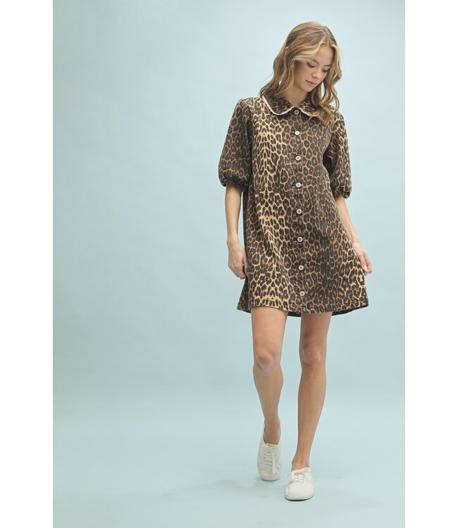 Dori Leopard Dress