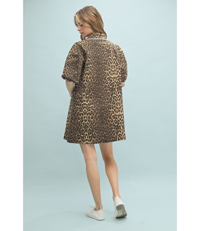 Dori Leopard Dress