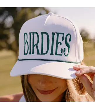 Worthy Hat Co Birdies White Hat