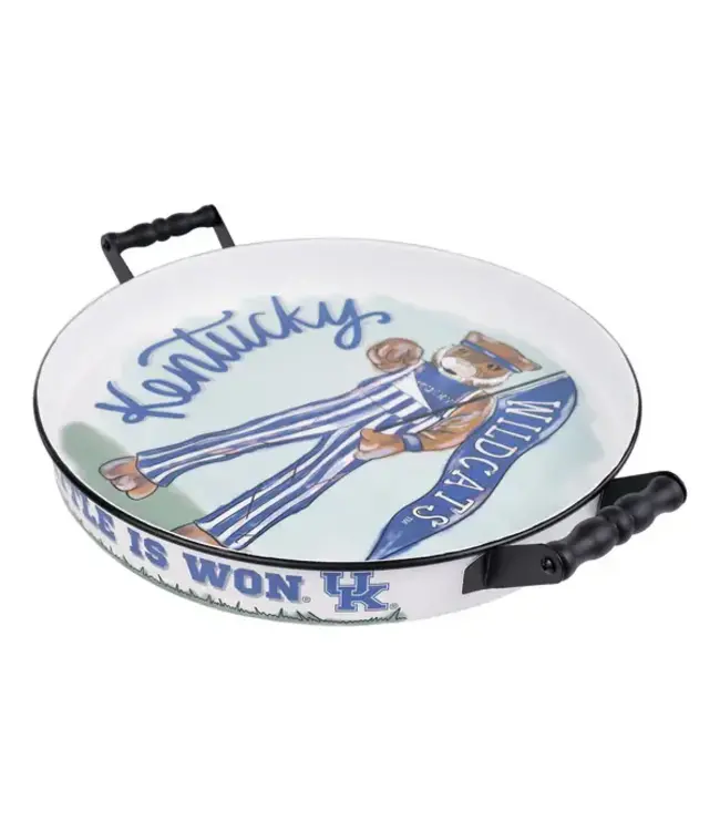 Kentucky Mascot Enamel Tray
