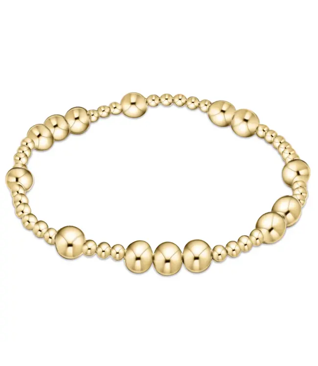 Enewton Hope Unwritten 6mm Bead Bracelet Gold