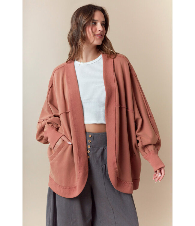 Jodie Camel Cardigan