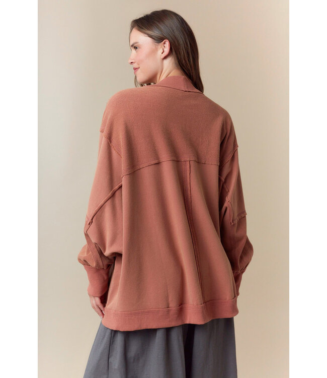Jodie Camel Cardigan