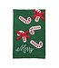 Crochet Candy Cane Towel