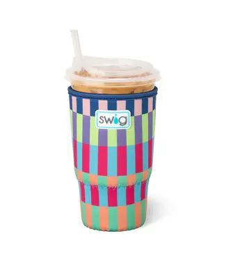 Swig BRITE STRIPE Large Iced Cup Coolie
