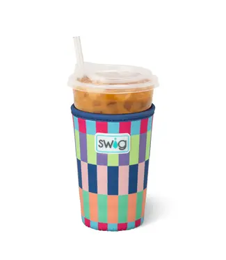 Swig BRITE STRIPE Medium Iced Cup Coolie