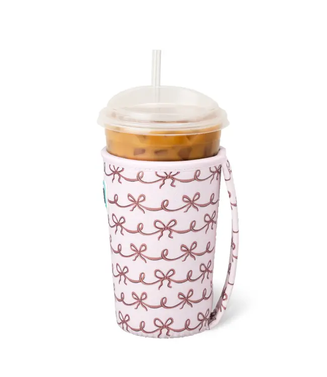 Swig PRETTY IN PINK Medium Iced Cup Coolie