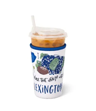 Swig SATURDAYS IN LEXINGTON Medium Iced Cup Coolie