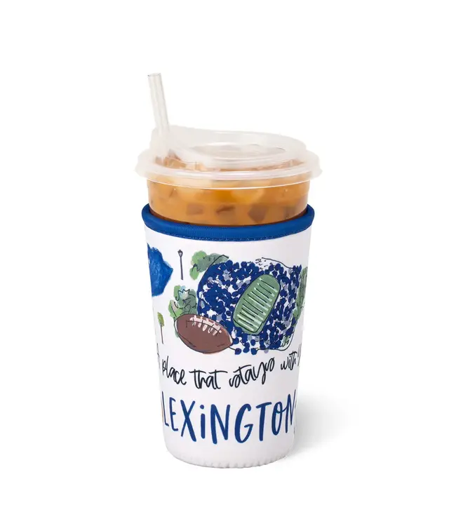 Swig SATURDAYS IN LEXINGTON Medium Iced Cup Coolie