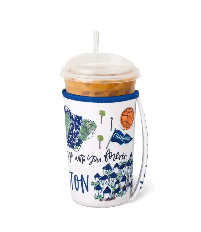 Swig SATURDAYS IN LEXINGTON Medium Iced Cup Coolie