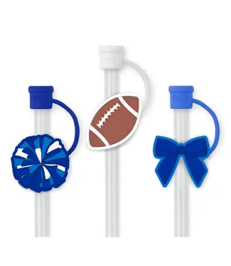 Swig WE'VE GOT SPIRIT ROYAL Straw Topper Set