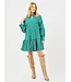 Fiona Honey Vines Green Dress