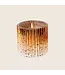 Aromatique Cinnamon Cider Plaid Ribbed Glass Candle 9oz