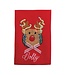 Crochet Reindeer Towel