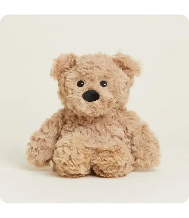 Brown Curly Bear Junior Warmies
