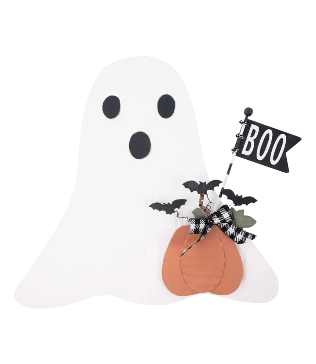 Glory Haus Boo Flag Ghost Topper