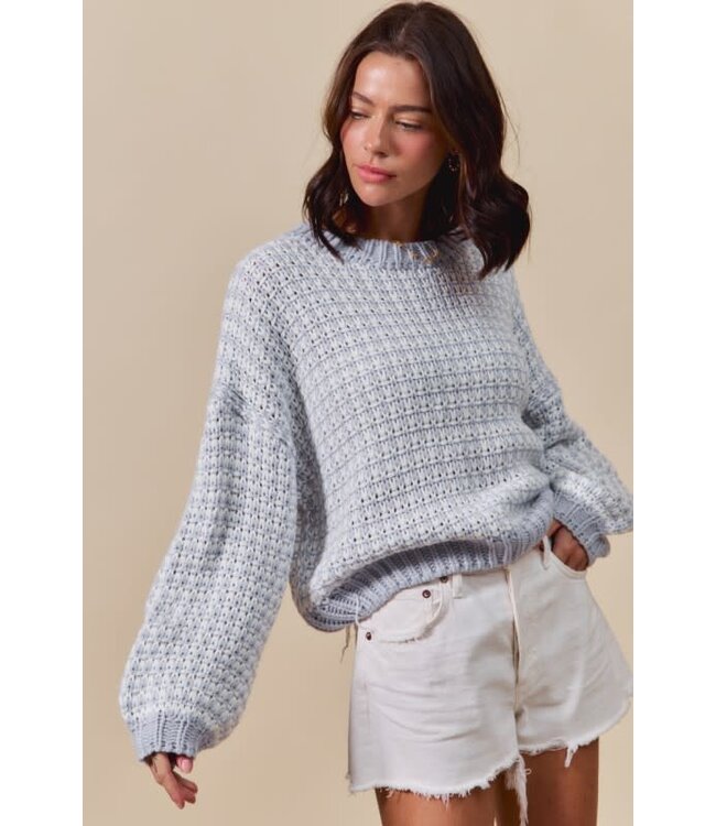 Sloane Light Blue Sweater
