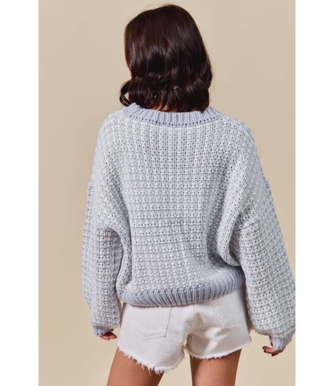 Sloane Light Blue Sweater