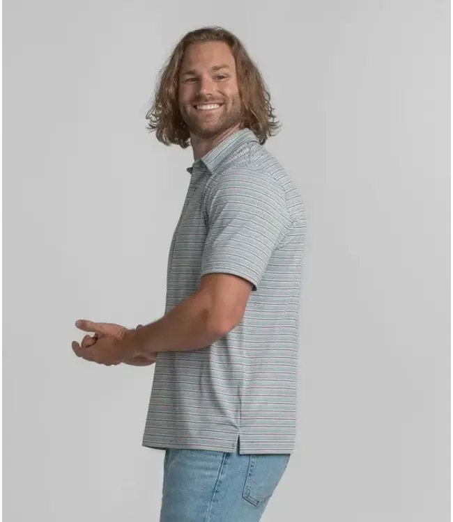 Sawgrass Overcast Stripe Polo