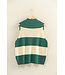 Becky Green Striped Sweater Vest