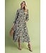 Tiffany Olive Zebra Midi Dress