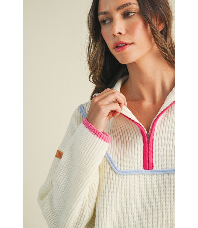 Joyce Ivory Sweater