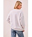 Janice Ivory Football Bow Top