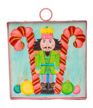 Mini Merry & Bright Nutcracker Print