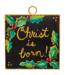 Round Top Mini Christ is Born Print