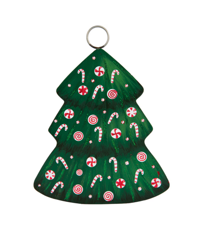 Round Top Mini Holiday Candy Tree Charm