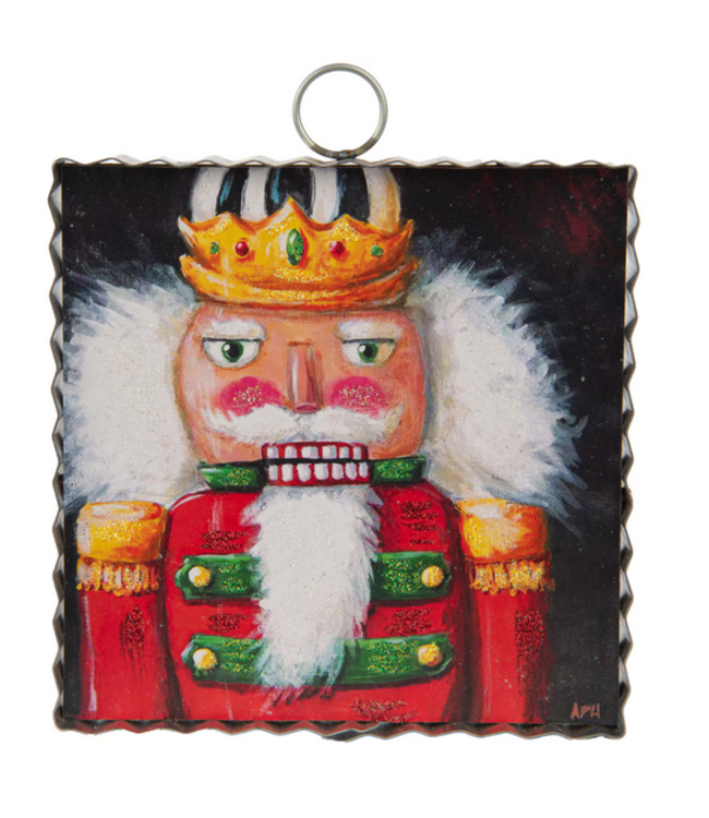 Round Top Mini Elegant Nutcracker