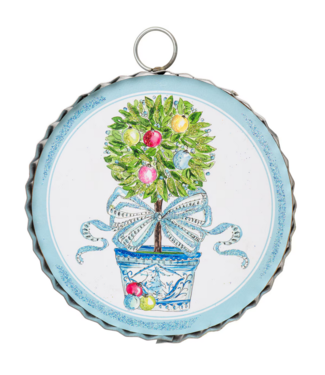 Mini Round Winter Wonderland Print