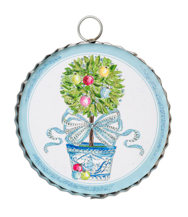 Round Top Mini Round Winter Wonderland Print