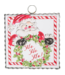 Round Top Mini HoHoHo Santa Print