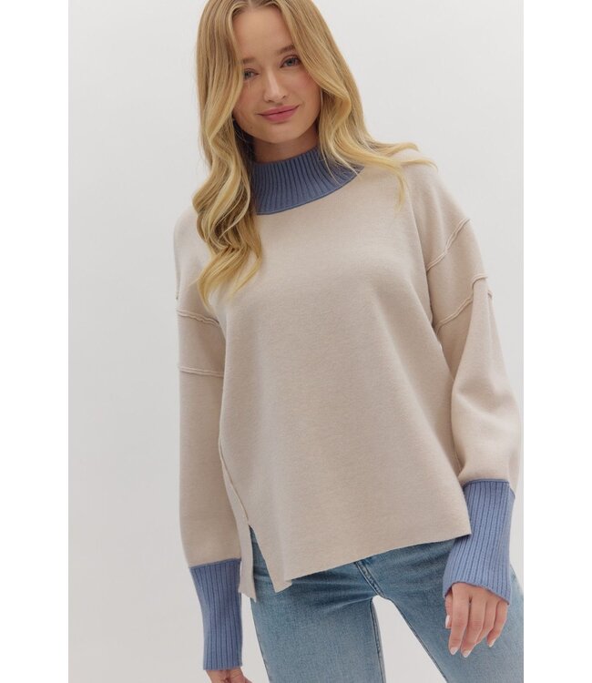 Eliana Ecru Pullover Top
