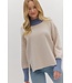 Eliana Ecru Pullover Top
