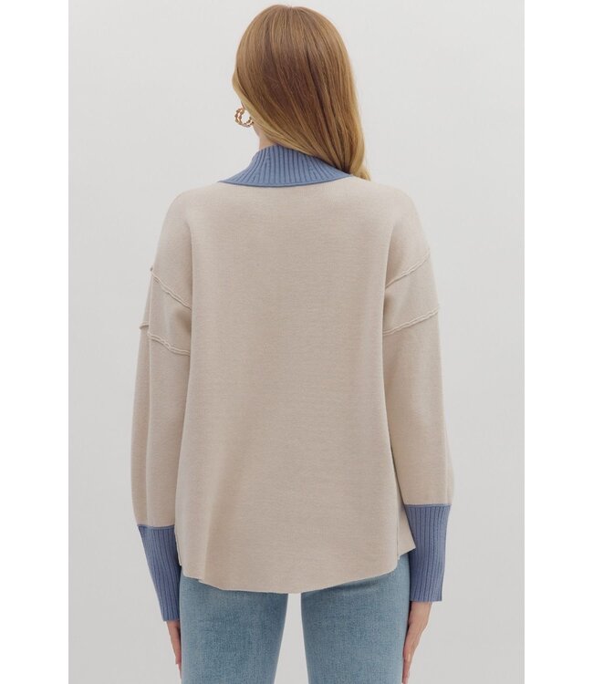 Eliana Ecru Pullover Top