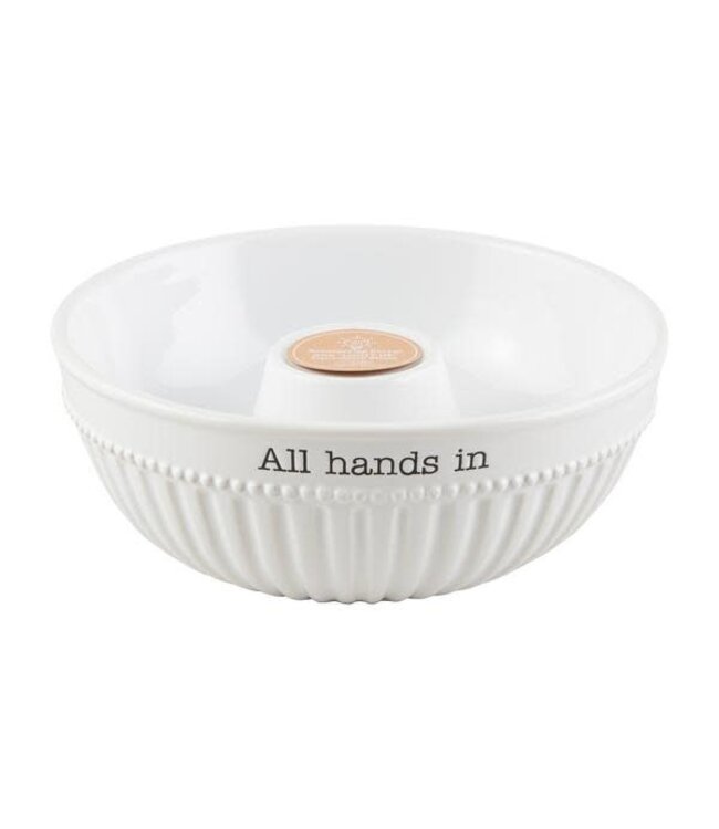 All Hands In Serving Bowl