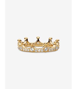 Pandora Clear Sparkling Crown Ring FINAL SALE