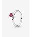 Pandora Sparkling Red Heart Ring (Size 50) FINAL SALE