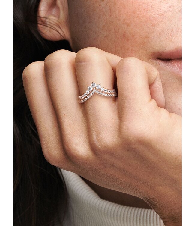 Pandora Princess Wishbone Ring FINAL SALE