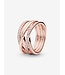 Pandora Sparkling & Polished Lines Ring FINAL SALE