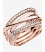 Pandora Sparkling & Polished Lines Ring FINAL SALE