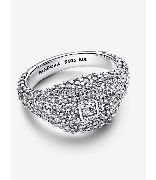 Pandora Pavé Square Cocktail Ring FINAL SALE